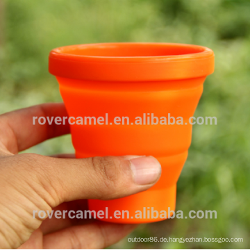 FMP-319 200 ml tragbare versenkbare Silizium Becher Ultraleicht outdoor camping waschen cup